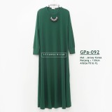 GPa-092 Gamis Polos Semi Klok